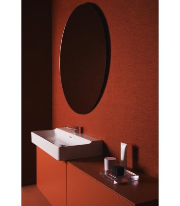 Meuble suspendu pour lavabo Conca avec 2 tiroirs et trou sur mesure Ideal Standard