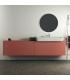 Meuble suspendu pour lavabo Conca avec 2 tiroirs et trou sur mesure Ideal Standard