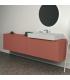 Meuble suspendu pour lavabo Conca avec 2 tiroirs et trou sur mesure Ideal Standard