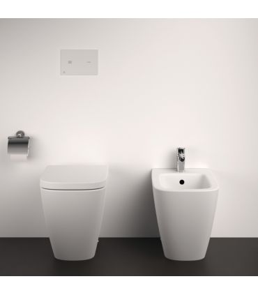 I.Life B T4617 Bidet Back To Wall Single Hole Ideal Standard