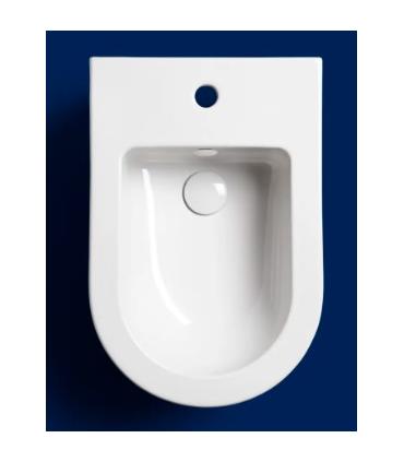 Bidet a terra Hatria serie FUTURA Y9B7 filo muro monoforo