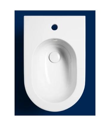 Bidet a terra Hatria serie CENTRICA Y9DA 35x55 filo muro monoforo