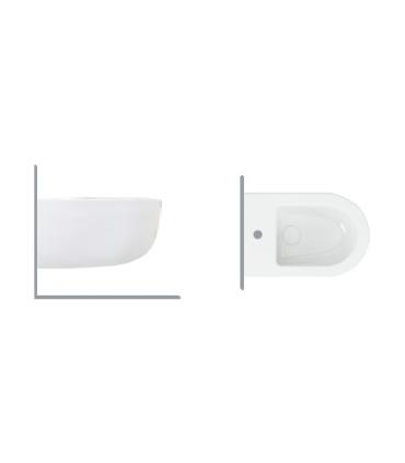 Hatria FUTURA Y9B8 series single-hole wall-hung bidet