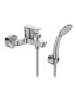 External bath mixer with Ideal Standard Cerafine O BC706 hand shower