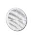 Tecnosystemi flexible circular grille with hole inlet Ø125-160