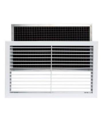 Tecnosystemi return grille with removable filter