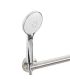 Linear handle with right shower support Ponte Giulio Ada series
