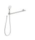 Linear handle with left shower support Ponte Giulio Ada series