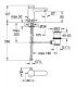 Timed tap for washbasin Grohe blocco hot water