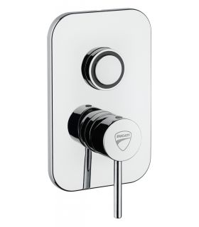 Ducati HD15 built-in shower mixer with click-clack diverter