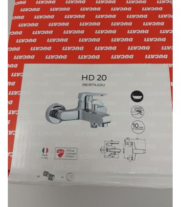 Ducati HD20 miscelatore vasca esterno senza dotazione