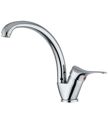 Single hole kitchen mixer with high spout M'amo Sei series