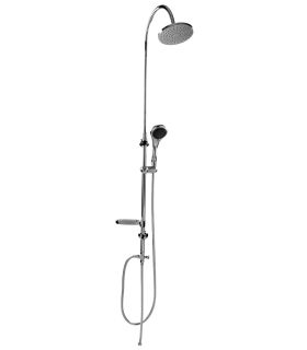 Shower bar with 200 shower head and 3 jet hand shower M'amo Bette