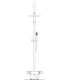 M'amo thermostatic shower column with 20 cm diameter shower head