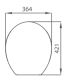 Duroplast seat with adjustable nylon hinges for Gemma-Terso-Colibri'-Kim-Panda-Polo