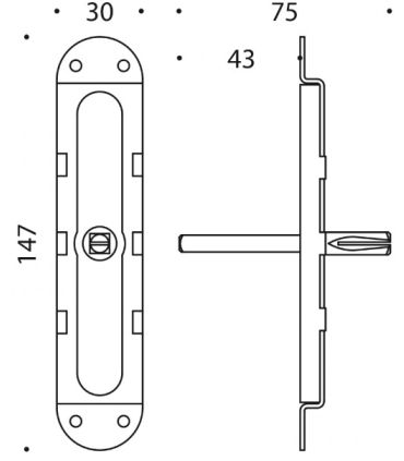 Colombo Design HAMMER 4S MOVIM pour FENÊTRE