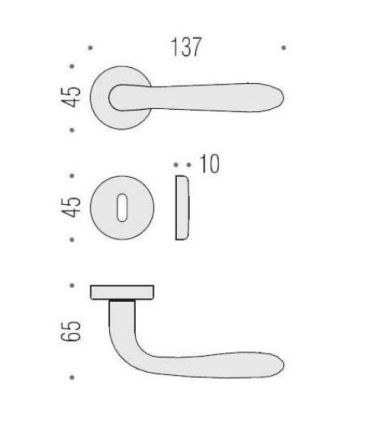 Colombo Design ROBOT CD41R OROPlus handle