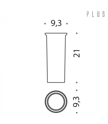 Colombo Design B2250 scovolo per porta scopino Bart