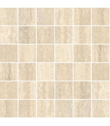 Piastrella a mosaico Marazzi Mystone Travertino Mosaico 30x30