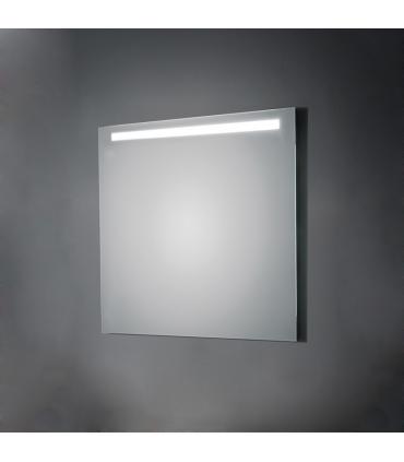 Koh-I-Noor mirror with LED top light, height 100 cm