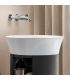 Lavabo consolle Duravit, White Tulip, 2365500070 con trattamento WonderGliss