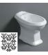 Bidet rimfree sur pied poterie Simas arcade ar833