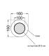 Ceramica Cielo Shui Lavabo Ciotola diametro 40 altezza 18,5