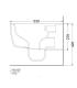 Ceramica Cielo Smile Suspended WC 34X53 without rim