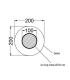 Ceramica Cielo Shui Lavabo Ciotola diametro 45 altezza 12,5