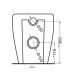 Ceramica Cielo Smile Mini Vaso back to wall scarico parete 34X48