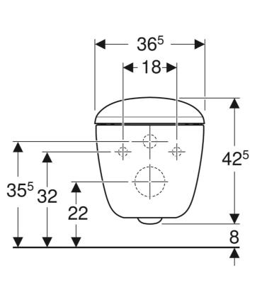 ENJOY BIDET SOSPESO 48 35X48 H.26,5