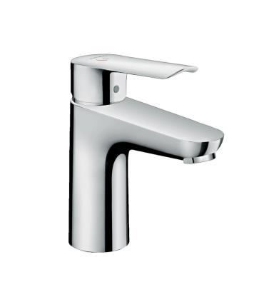 Logis E Miscelatore monocomando lavabo 100 CoolStart con piletta in ottone