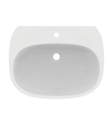 Lavabo Cm 65 monoforo con troppo pieno Ideal Standard Tesi T4433