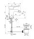 Ideal Standard Alpha miscelatore Bidet con scarico BC652