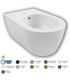 HATRIA Wall mounted bidet single hole hidden screws collection Fusion Alchemy