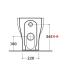 Ceramica Globo Grace Gr003 Vaso back to wall senza brida 52X36