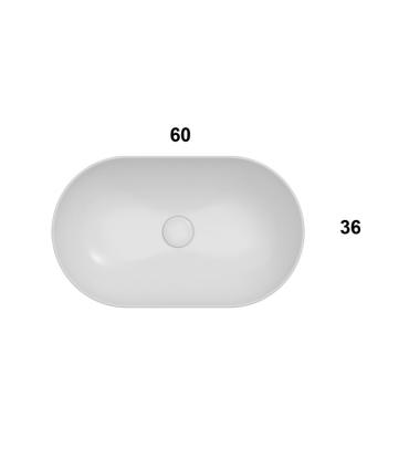 Ceramica Globo T-Edge B6O60 Lavabo Appoggio 60X36