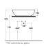 Ceramica Globo T-Edge B6O60 Lavabo Appoggio 60X36