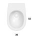 Ceramica Globo Grace Grs10 Bidet Sospeso monoforo
