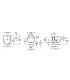 Roca compact wall hung bidet New Meridian series
