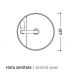 Lavabo au sol Ceramica Flaminia Monotwin MTR42C
