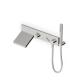 Zucchetti robinetterie Pan Zp8046 partie extérieure mitigeur baignoire-douche avec douchette