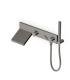 Zucchetti robinetterie Pan Zp8046 partie extérieure mitigeur baignoire-douche avec douchette