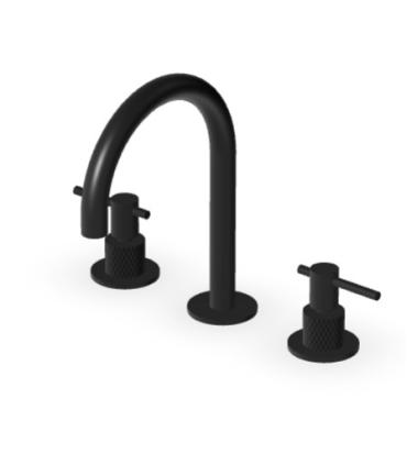 Zucchetti taps Helm Zhl515 3-hole washbasin mixer