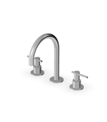 Zucchetti taps Helm Zhl515 3-hole washbasin mixer