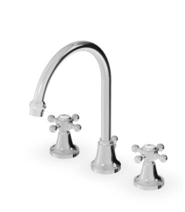 Zucchetti rubinetteria Kos Agora Zag406 batteria Lavabo 3 fori