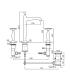 Zucchetti rubinetteria Bellagio Zb1426 batteria Lavabo.bocca alta
