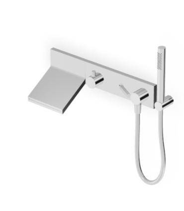 Zucchetti robinetterie Pan Zp8046 partie extérieure mitigeur baignoire-douche avec douchette