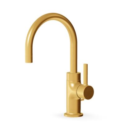 Robinetterie Zucchetti Pan Zp6588 Mitigeur lavabo en forme de C avec vidage