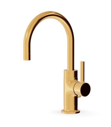 Robinetterie Zucchetti Pan Zp6588 Mitigeur lavabo en forme de C avec vidage